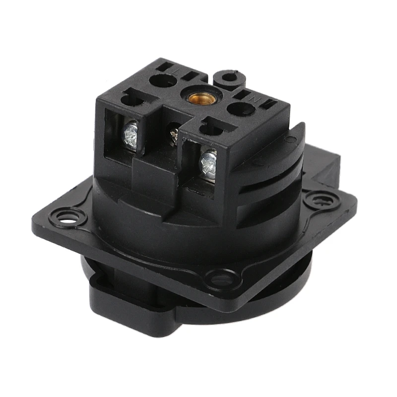 AC 250V 16A German Standard Power Outlet Single Plug Waterproof Wall Socket