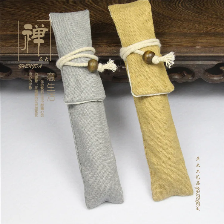 Homemade incense tea Chinese Mianma quality Wenwan incense tube bag Bag Tote Gift Collection