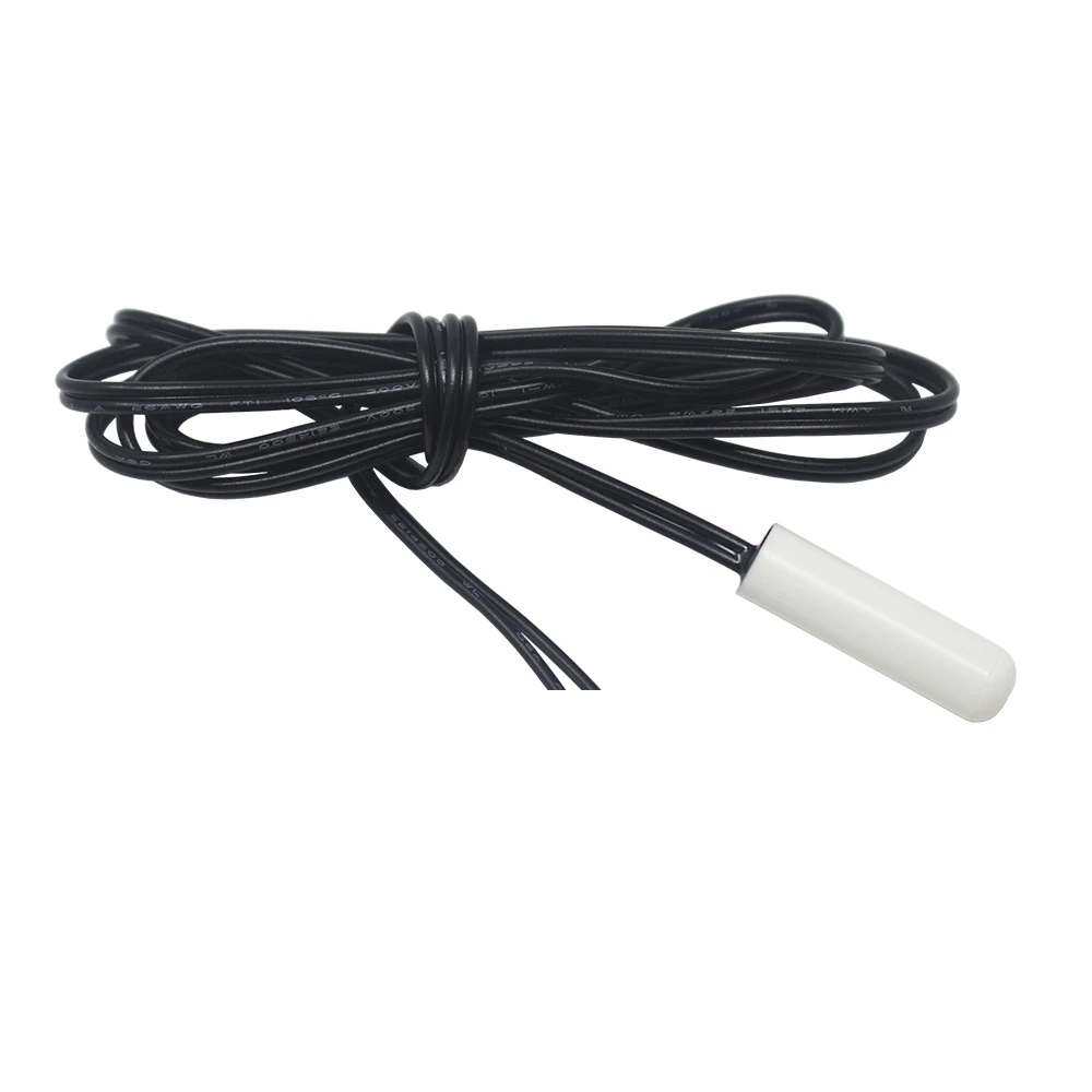 1m 2m 5m NTC 10K Temperature Sensor Probe -40-120C Used in Temperature Controller Copper Screw Thread Plastic Waterproof Options