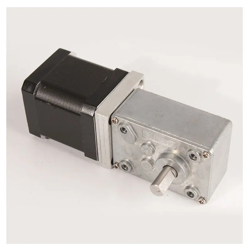 Imagem -04 - com Relação de Redução 17 30 50 Nema17 0.44nm 1.68a 42 mm Motor Deslizante do Redutor da Engrenagem do Sem-fim da Turbina Nema17 A58sw42by
