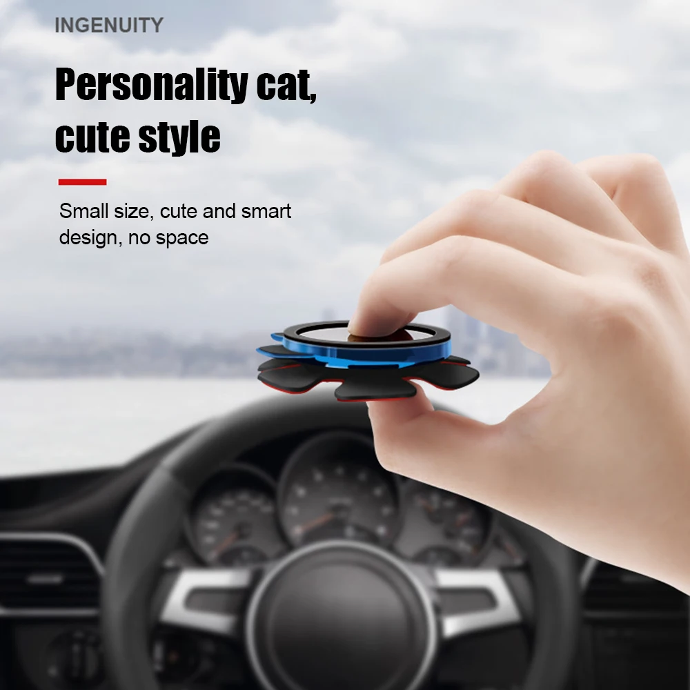 Magnetic Car Phone Holder Steering Wheel Mobile Smartphone Stand Magnet Support Cell In Car GPS For iPhone 13 XS Max Xiaomi mi9