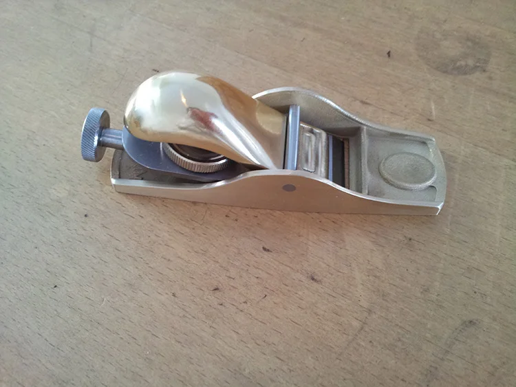 

Professional Metal Carpenter Plane,European-style 12 degree copper short planer