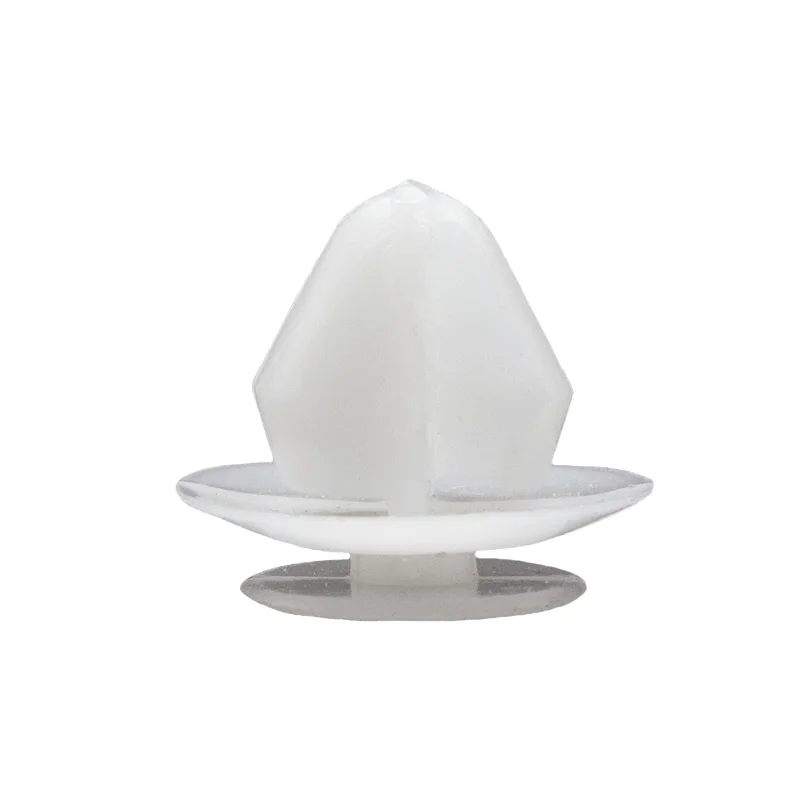 KE LI MI 50x White Plastic Interior Door Board Moulding Fastener Clips for Auto Vehicles Peugeot Citroen 6