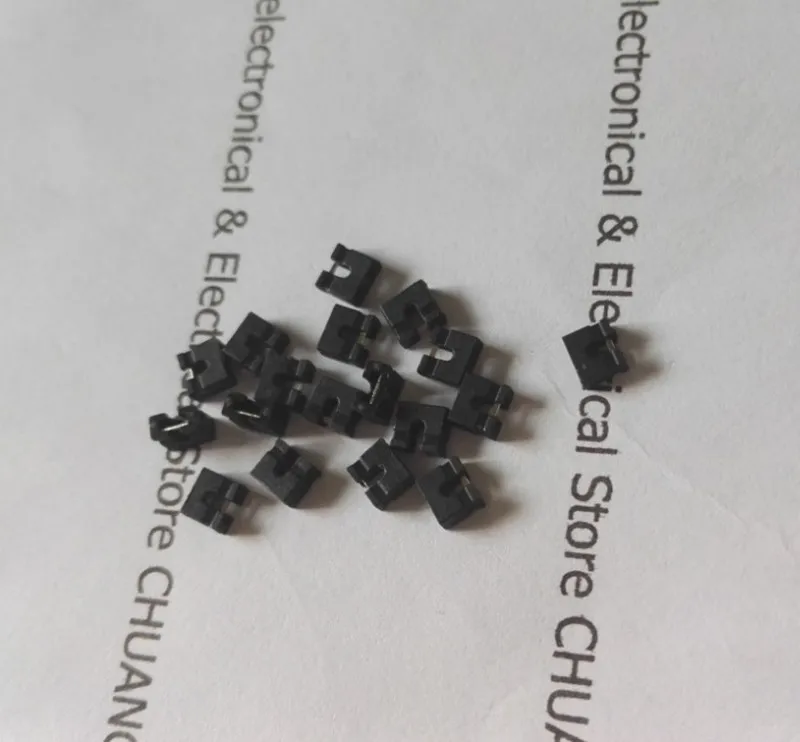 2.0mm 2.54mm pin header jumper cap Short circuit Pin Connection block