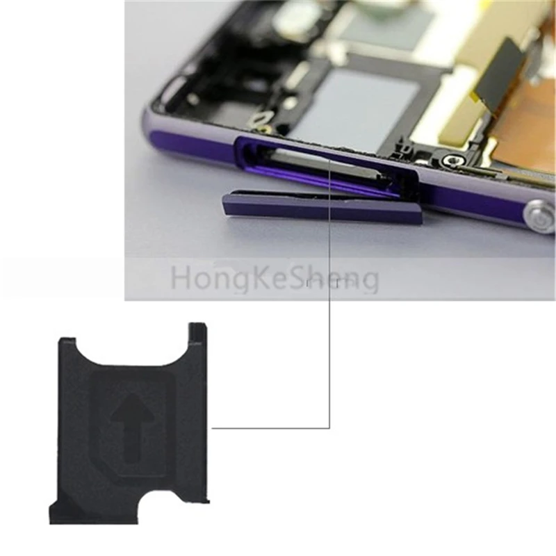 OEM SIM Card Holder Tray Replacement for Sony Xperia Z1 z2 Z1 L39H C6902/3 SOL23 L39T L39U C6916