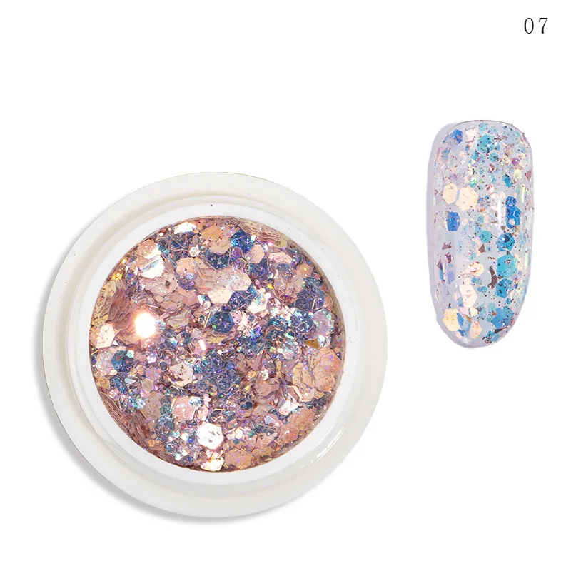 0,5 g nail art decoratie nagelglitter