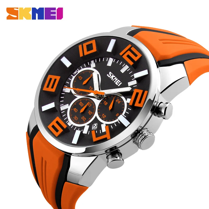 Watches Men Luxury Brand SKMEI Chronograph Men Sports Watches Waterproof Male Clock Quartz Men\'s Watch reloj hombre 2018