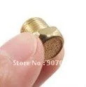 

Free Shipping 100PCS/Lot M5 Male Thread V Type Brass Pneumatic Exhaust Muffler Silencer V-M5