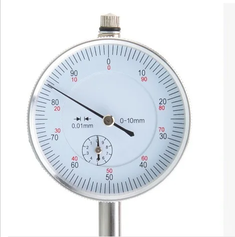 0-10/0.01mm Dial Indicator With Lug Back Precision Measurement Gauge Micrometer Measuring Tools