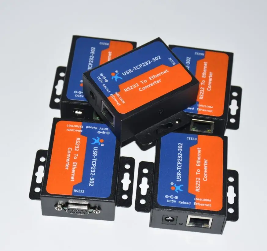 1pc RS232 Seriale a Ethernet TCP IP Modulo Server Ethernet Converter Supporto DHCP/DNS