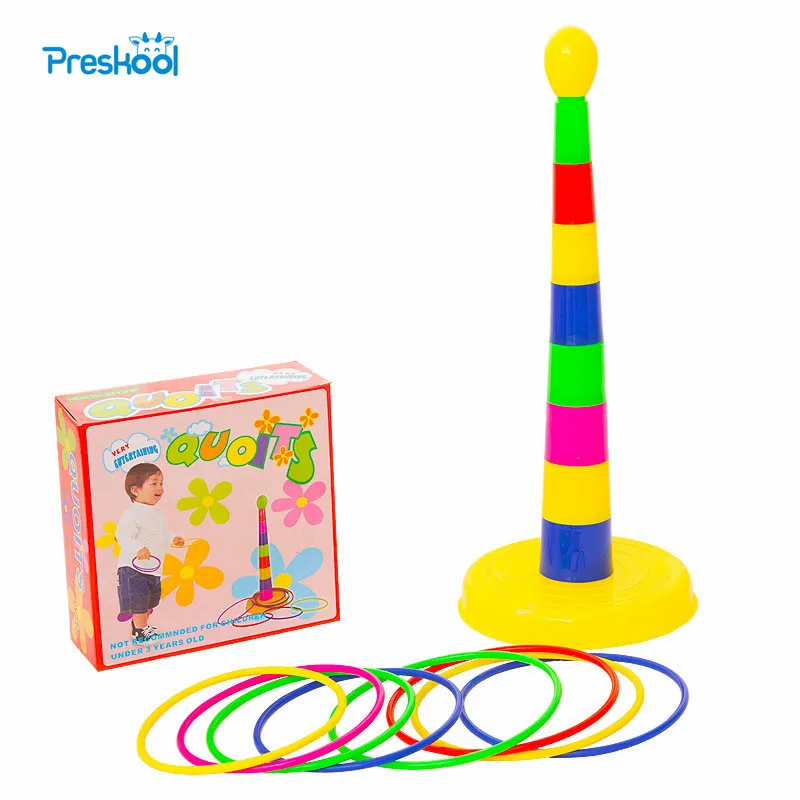 

Preskool Baby Toy For Children Circle Throwing Parent-child Interaction Sports Game Education Outdoor Toy