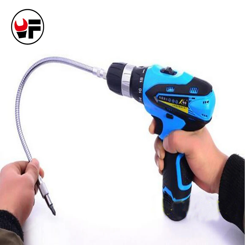 Metall Flexible Welle Universal Flexible welle Anschluss Link Magnetische Fahrer Welle Bohrer Für Bohrmaschine DZ119