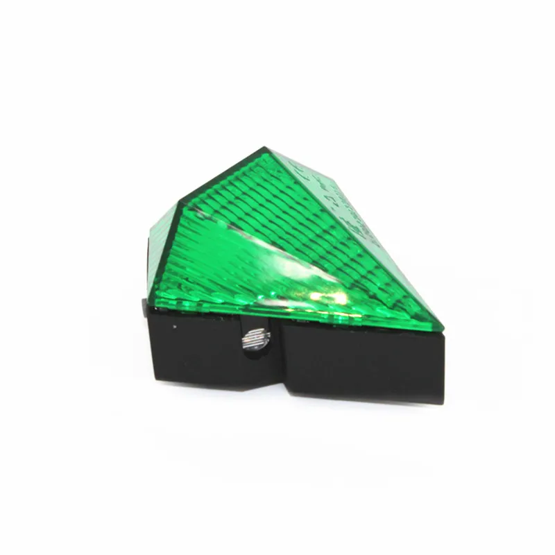 8 LED 2 Laser Bike Tail Rear Rechargeable Light Lamp Bicycle Tail Light Flashlight Diamond Shaped Green