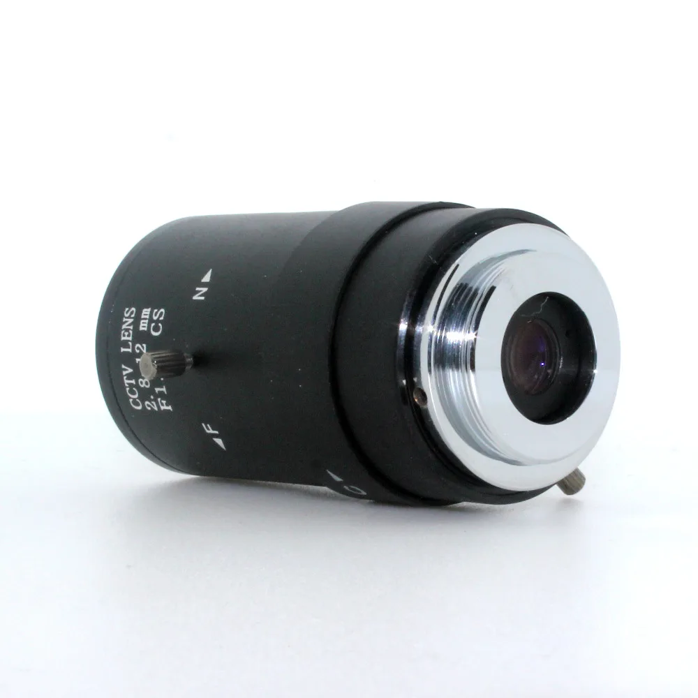 2.8-12mm lens CS Mount Varifocal Manual Iris CCTV Lens for CCTV Security Cameras