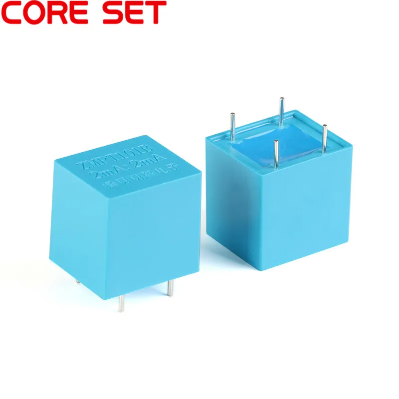 2pcs ZMPT101B 2mA/2mA Precision Phase Voltage Transformer Output Voltage Sensor