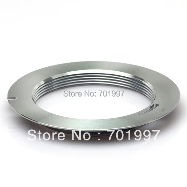Pixco Mount Adapter Ring Suit For M42 Lens to Pentax PK K Mount Camera Silver K-50 K-5 II K-30 K-01 K-5 K-r K-x K-7 K-m K20D K2