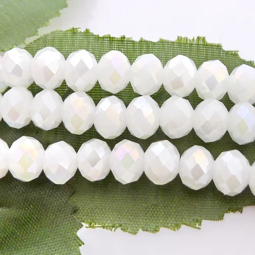 wholesale 2/3/4/6/8/10/12mm 5040 crystal rondelle glass beads diy all size alabaster/jadee color top quality free shipping -7