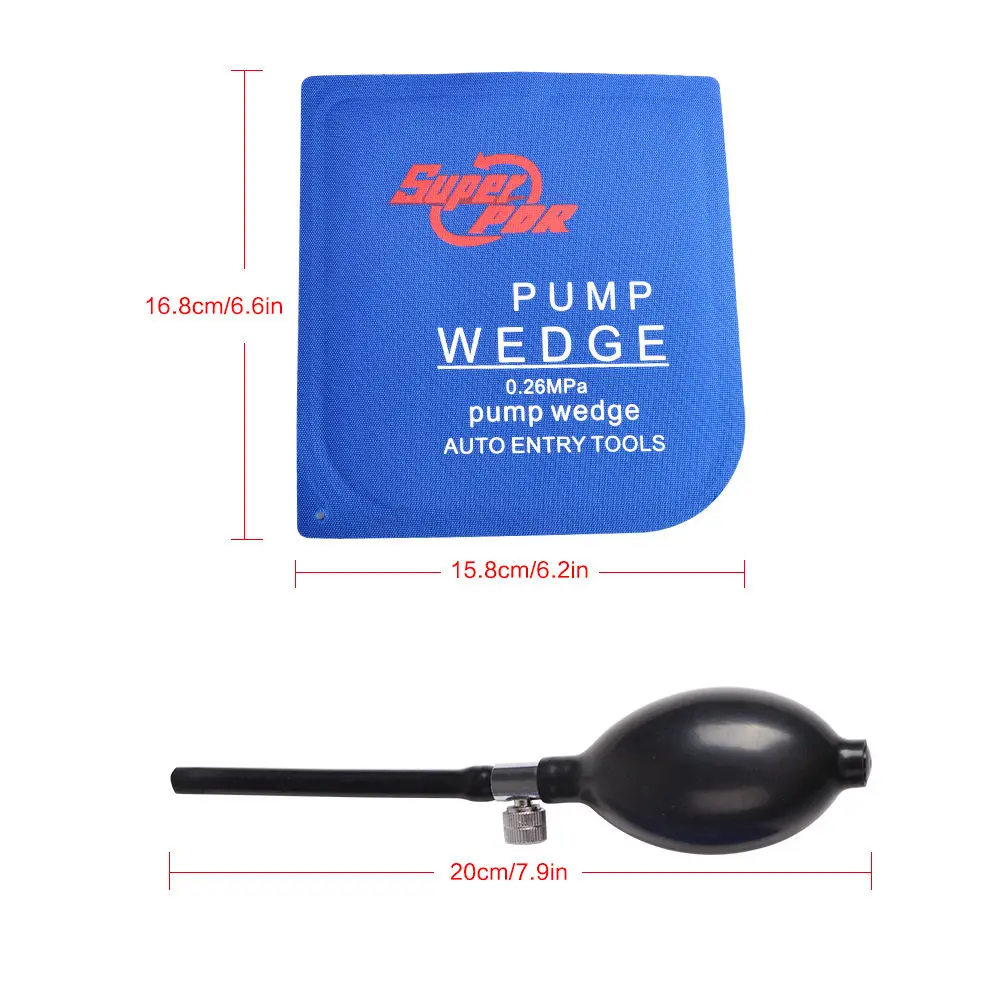 Pdr Strumenti Strumenti di Fabbro Strumenti Auto Air Wedge Airbag Selezionamento Della Serratura Set Aperto Serratura Della Porta Auto Ammaccature Senza Vernice Strumenti di Rimozione a Mano strumenti