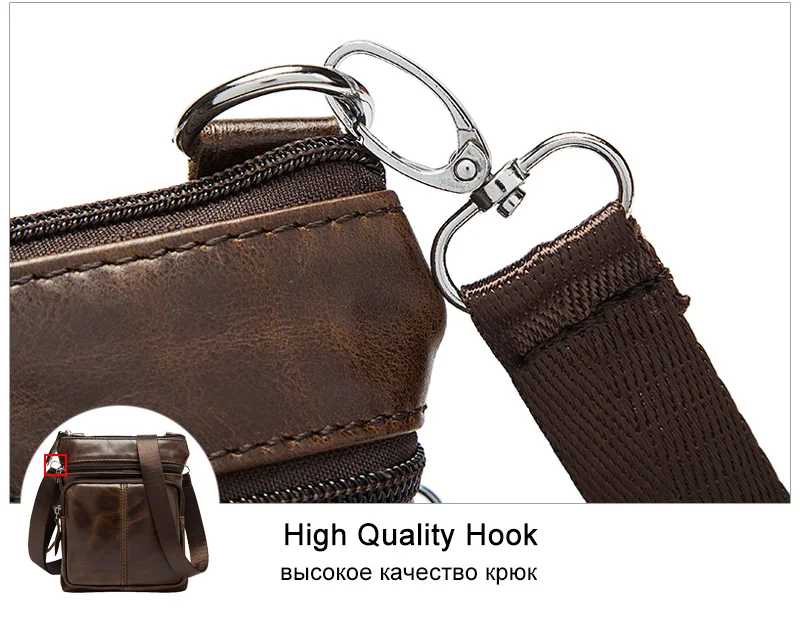 Vintage Cross Body Umhängetasche Für Männer Schulter Echtes Leder Tasche Messenger Handtasche Aktentasche Männlich Schwarz Sac EIN Haupt Bolsas 2020 – Detail 18