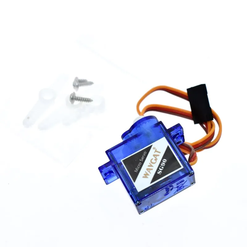 official Smart Electronics  Rc Mini Micro 9g 1.6KG Servo SG90 for RC 250 450 Helicopter Airplane Car Boat