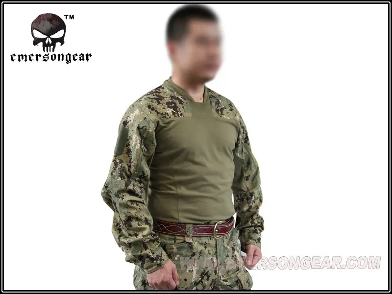 EmersonGear-Arc Style Combat Operation Shirt, LEAF Talos LT Halfshell EM8585 AOR2