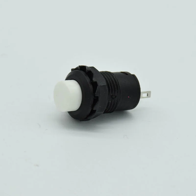 10pcs 12mm Momentary push button switches 3A /125VAC 1.5A/250VAC  Return Momentary  Push Button Switch Round