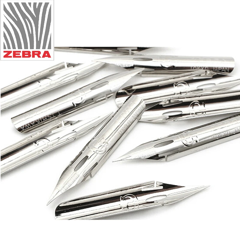 4Nibs/lot Japan Zebra comic pen G nibs high quality line drawing pen G nibs manga pen G-nibs