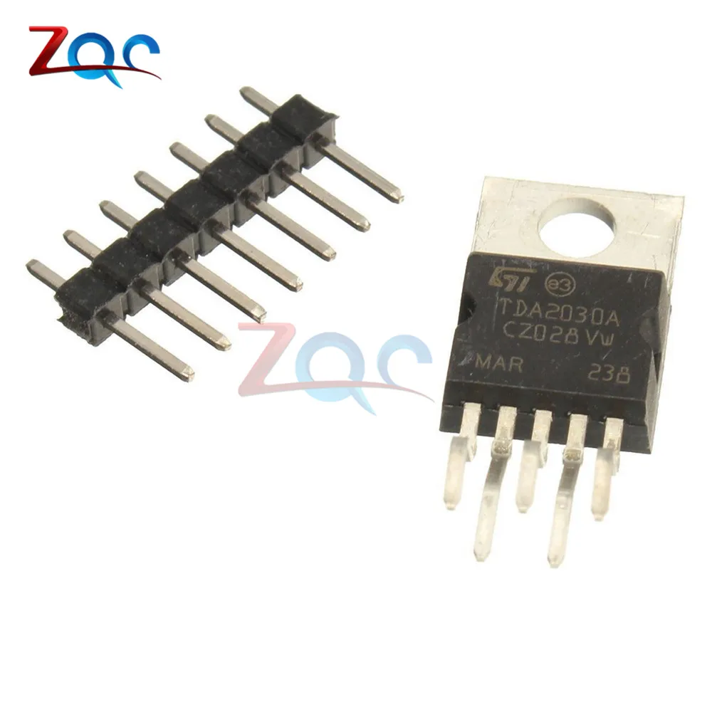 TDA2030A Electronic Audio Power Amplifier Board Module Mono 18W DC 9-24V For DIY Kit Computer Active Speakers DIY Kit