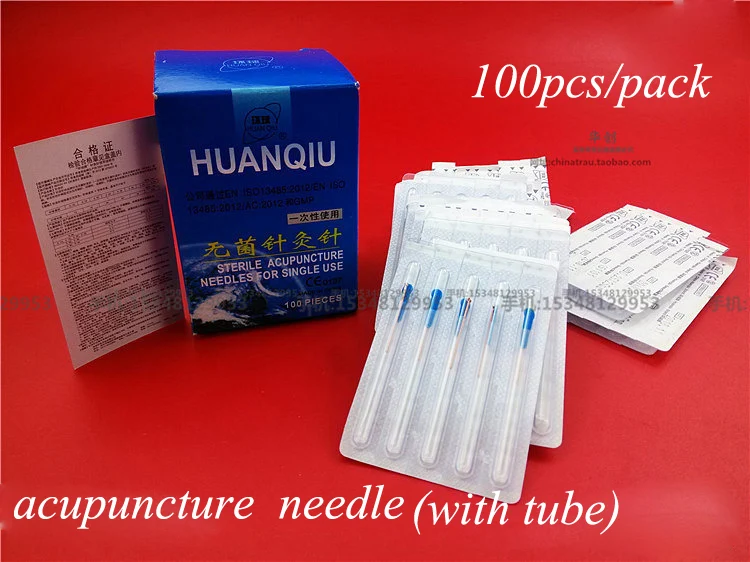 

Household sterilize acupuncture needle stainless steel disposable stimulating acupoints massage needle 500pcs/pack