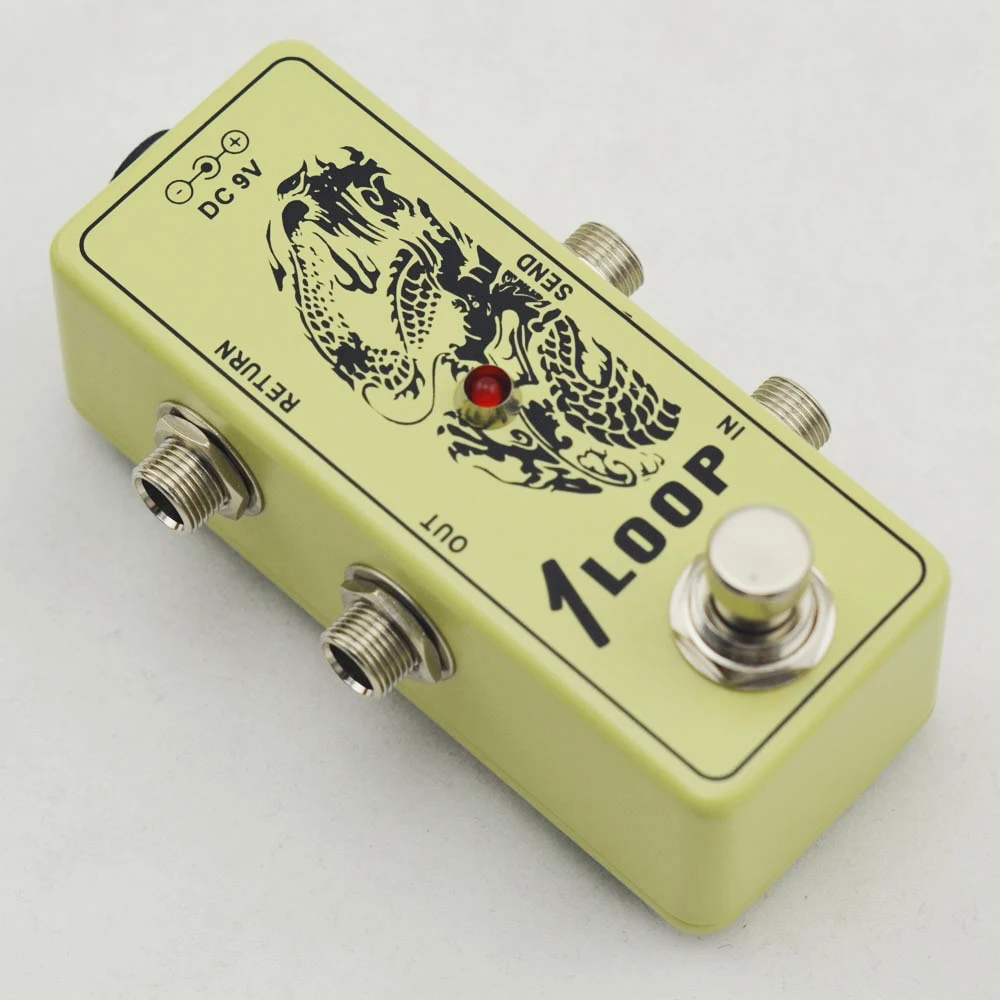 LANDTONE Mini Looper Pedal Guitar switch  With 1590A True Bypass  for Guitar