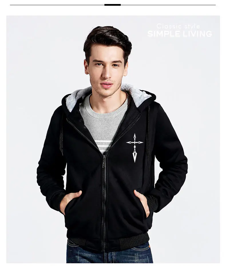 Fate grand order Luminous Hoodie Anime FGO Alter Coat Jacket