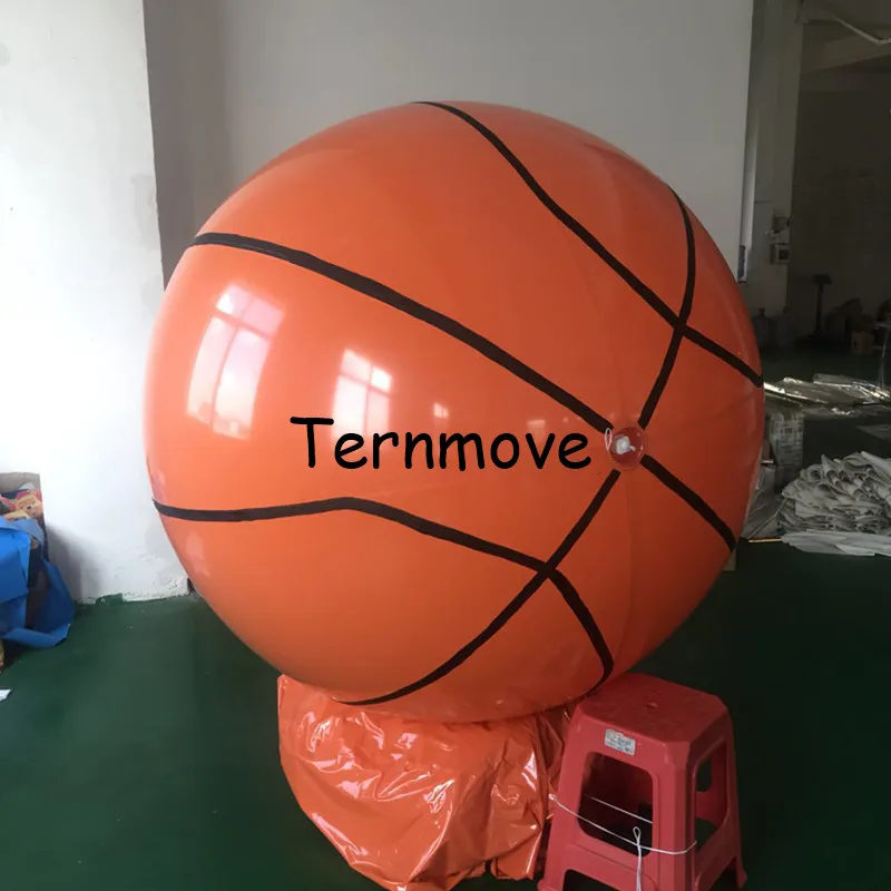 

inflatable basketball helium balloon football soccer sports Rugby Baseball giant advertising ground Balloon for Events