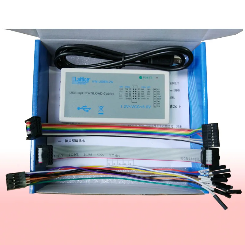 USB Isp kabel pobierający JTAG programator SPI dla płytki rozwojowej LATTICE FPGA CPLD obsługa systemu Windows