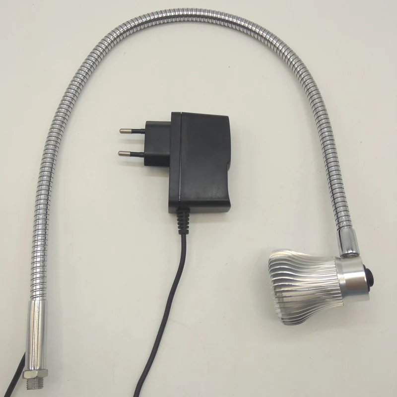 110V 220V 3W Led Task Light Gooseneck