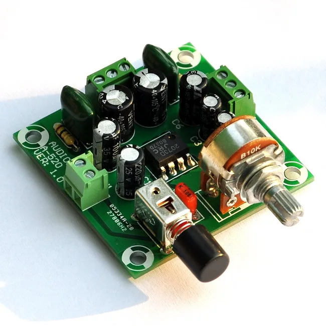 2-Chl 0.7 Watt Audio Amplifier Module, Based on NJM2073