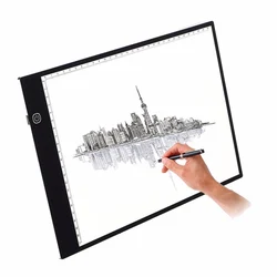 A4 LED Copy Board,LED Drawing Copy Tracing Light Box with Brightness Adjustable for Artists,Drawing, Sketching