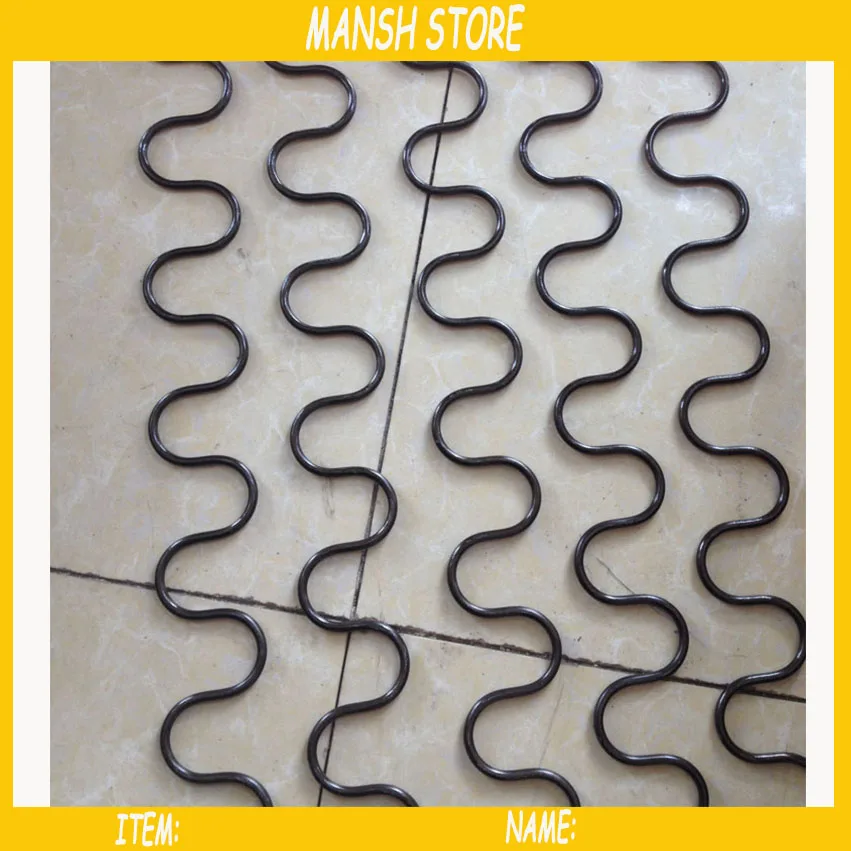 5pcs/lot diameter 3.8mm Sofa Springs S shape Bed Springs Furniture Accessory Free Shipping