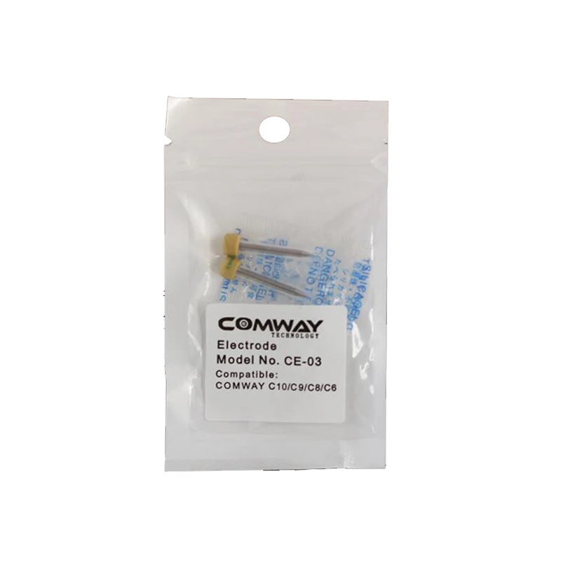 1 Pair Original C6 COMWAY electrodes For COMWAY C6/C8/C9/C10 Fiber splicer Splicing Machine Electrodes Free shipping