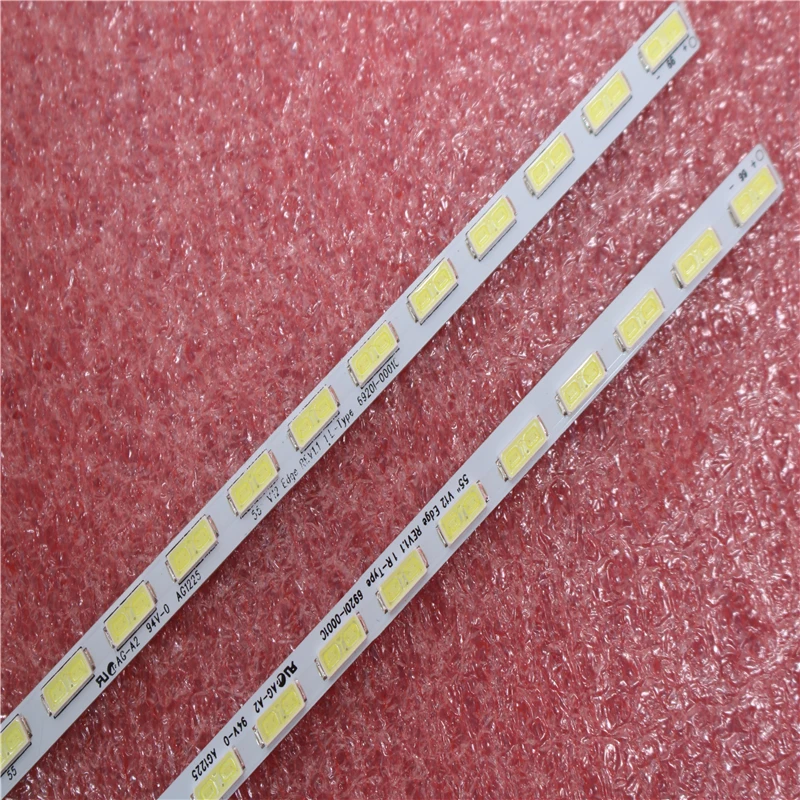 Imagem -05 - Led Faixa de Lâmpada de Luz de Fundo 690 mm 66 72leds para Chang Hong para lg 3d55a4000ic 6922l0003a 0004a Lc550eun 55 tv 696920l Novo