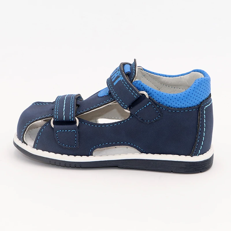 Sandals for toddler boys New summer Children brand open toe Sewing thread Sandals Boys or Girls Leather Sandals Melissa Shoes