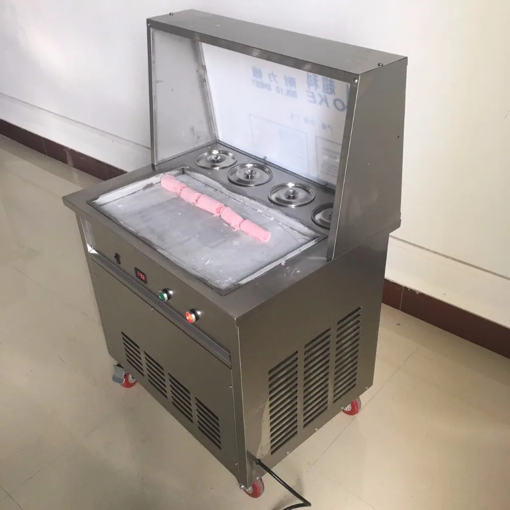 แพน55*30เซนติเมตรพาณิชย์น้ำแข็งเครื่องทอด