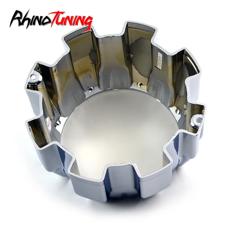 RhinoTuning 4pcs OD 166mm Wheel Center Hubcap Open End Alloy Wheels Fit ION 171 174 C101710-0 Auto Replacement Parts Wheel Cap