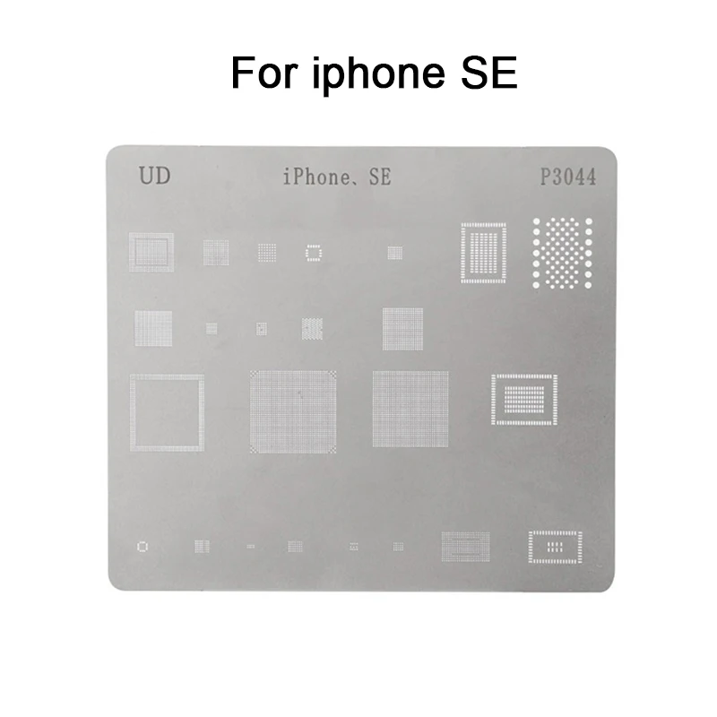 17PCS/lot  BGA Reballing Stencil dedicate kit for iphone XS Max XR X 8 7 6s 6 plus SE 5S 4S 4 IC Chip Rework Repair Tools