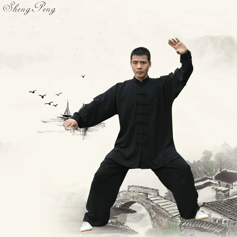 Kung fu clothes wushu kung fu costume tai chi chuan uniform traditional chinese men  tai ji clothing oriental men clothes  V709