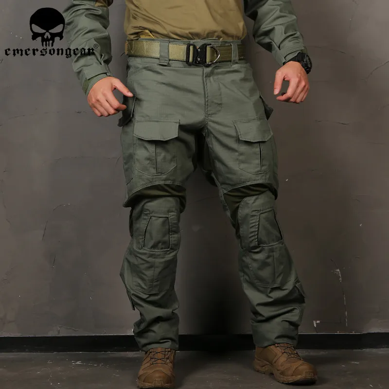 Emersongear-G3 MC Hunting Airsoft Combat Pants for Men, Camouflage Hunting Pants