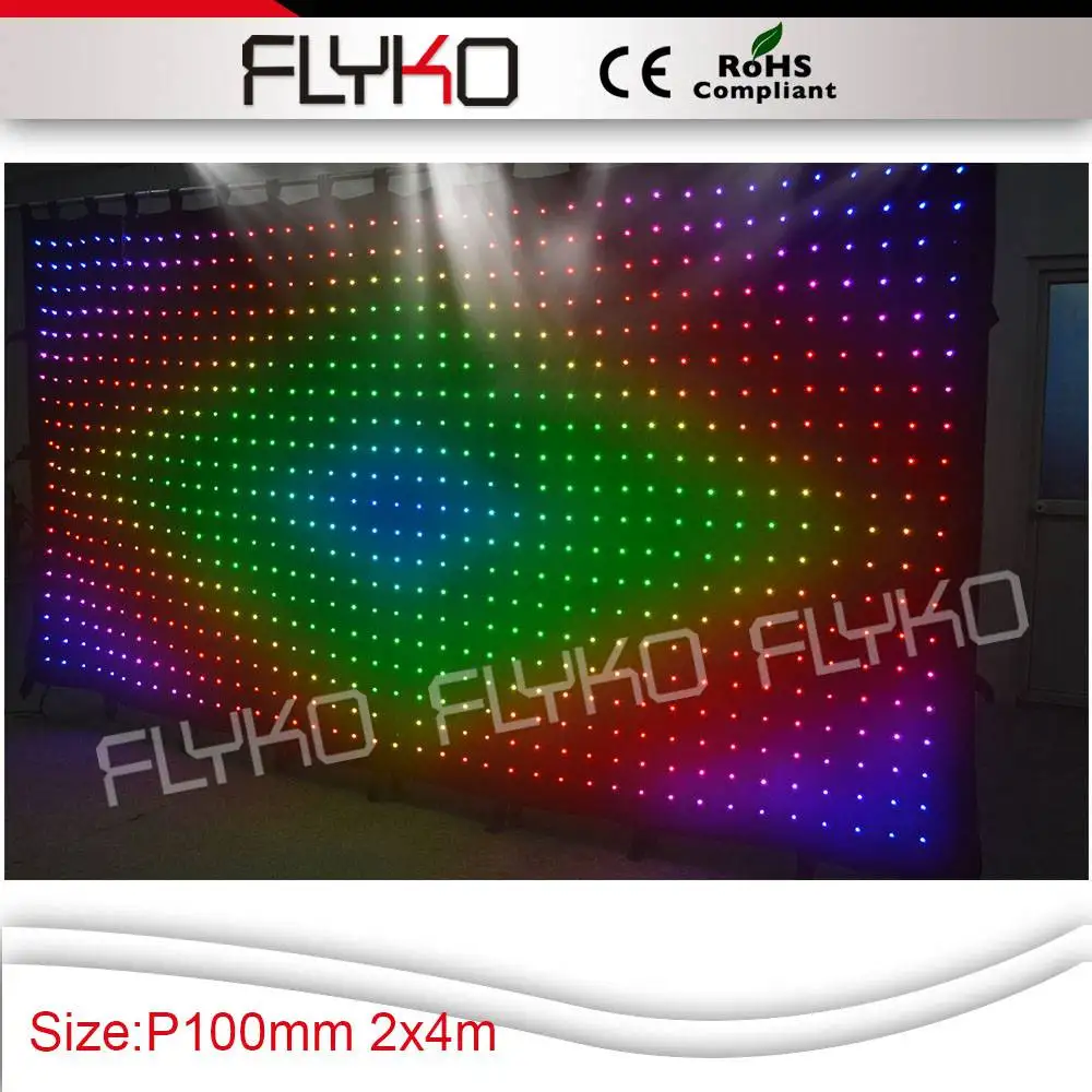 

free shipping indoor&outdoor flexible led strip curtain xxxvideo led light stage curtain