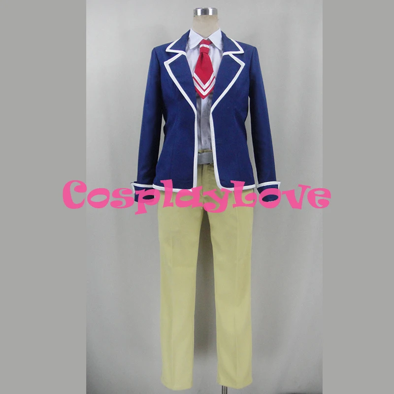 Newest Custom Made Japanese Anime Nisekoi: False Love Seishiro Tsugumi Uniform Cosplay Costume High Quality Christmas Halloween