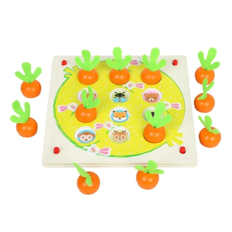 Fly AC Carrot Memory Chess Child Parenting Interactive Table Games Early Learning Puzzle Training Toys