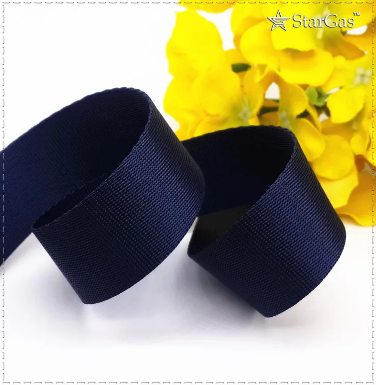 Selling monochromatic Width 25mm Navy blue Grosgrain Ribbon Handmade Tape DIY clothing Bowknot Accessories Ribbons long 1meter