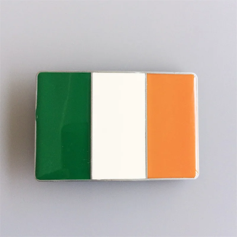 

New Vintage Irish Flag Rectangle Belt Buckle Gurtelschnalle Boucle de ceinture BUCKLE-FG026